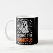 Nurses I Found This Humerus Funny Ghost Nurse Hall Kaffeetasse (Links)