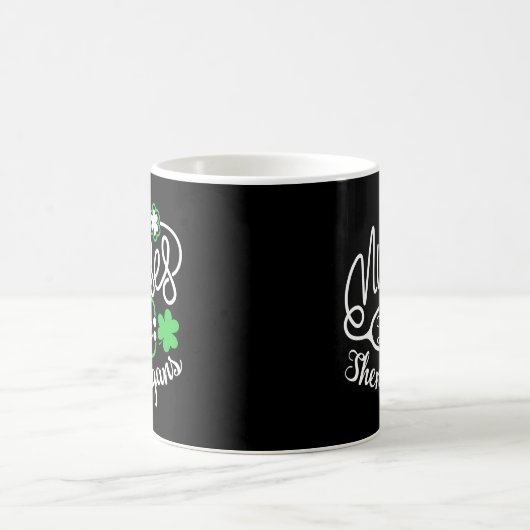 Nurses Liebe Shenanigans - Rn St Pattys Day Lucky Kaffeetasse (Mittel)