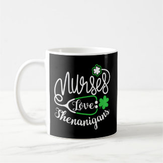 Nurses Liebe Shenanigans - Rn St Pattys Day Lucky Kaffeetasse