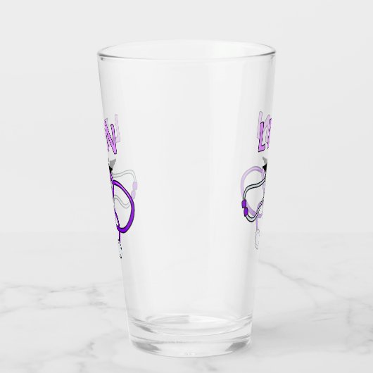 Nurses LPN Stethoscope Glas (Rechts)