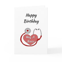 Nurses Medical Symbol Logo Card