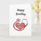 Nurses Medical Symbol Logo Card Karte (Gelbe Blume)