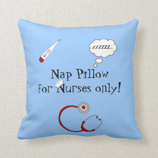Nurses Nap Pillow-Stethoscope/Thermometer Kissen