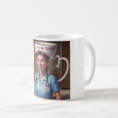 Nurse's Night Shift: Schüren Sie Ihre Leidenschaft Kaffeetasse (VorderseiteRechts)