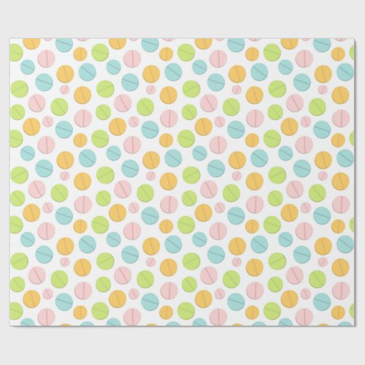 Nurses Pill Theme Geschenkpapier (Flach)