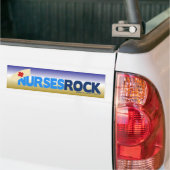 Nurses Rock Autoaufkleber (Auf Lkw)