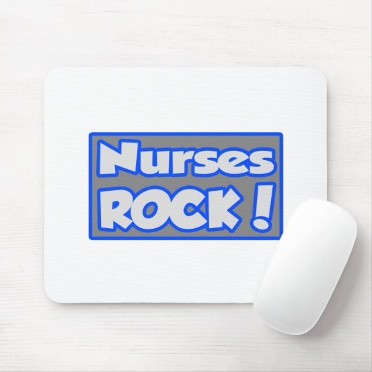 Nurses Rock! Mousepad (Mit Mouse)