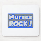 Nurses Rock! Mousepad (Vorne)