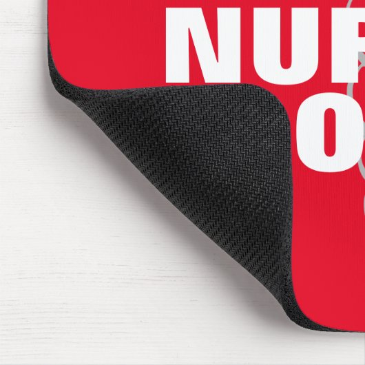 NURSES ROCK mousepad | Geschenkidee für Pflegewoch (Ecke)