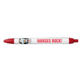 Nurses Rock niedlicher Pinguin Stift für die Pfleg (Vorderseite)