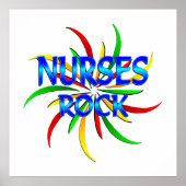 Nurses Rock Poster (Vorne)