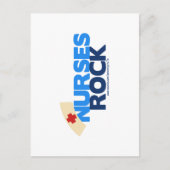 Nurses Rock Postkarte (Vorderseite)