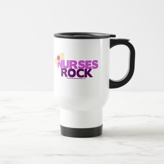 Nurses Rock Reisebecher (Rechts)