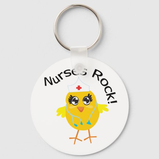 Nurses Rock Schlüsselanhänger (Vorderseite)