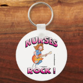 Nurses Rock ! Schlüsselanhänger (Vorderseite)