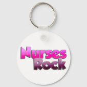 Nurses Rock Schlüsselanhänger (Vorderseite)