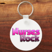 Nurses Rock Schlüsselanhänger (Vorderseite)