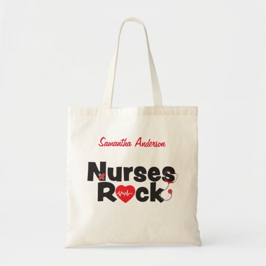 Nurses Rock Tasche (Vorne)