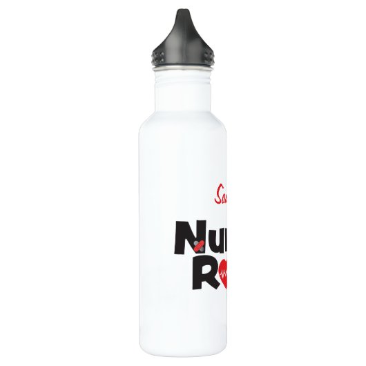 Nurses Rock Water Flasche Edelstahlflasche (Links)