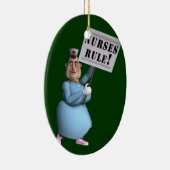 Nurses Rule! Keramikornament (Rechts)