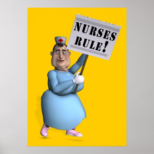 Nurses Rule! Poster (Vorne)