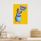 Nurses Rule! Poster (Küche)