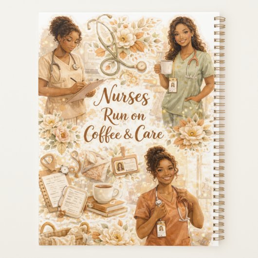 Nurses run on coffee and care planer (Rückseite)