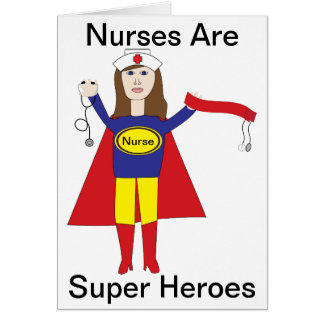 Nurses Super Heroes (Brünett)