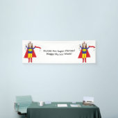 Nurses Super Heroes (Brünett) Personalisieren Banner (Messeveranstaltung)