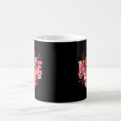 Nurses Valentinstag Heart Bow Stethoscope Girls Kaffeetasse (Mittel)