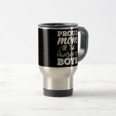 Nurses Valentinstag Heart Bow Stethoscope Girls Reisebecher (VorderseiteRechts)