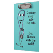 Nurses Walk Clipboard Klemmbrett (Links)