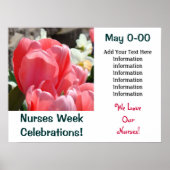 Nurses Week Celebration Plakate Liebe Nursings May (Vorne)