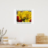 Nurses Week Celebration poster Tulips (Küche)