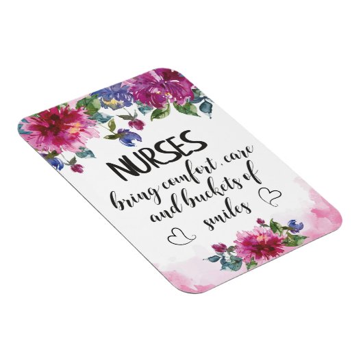 Nurses Wertschätzung Zitat Abschluss Geschenk Viel Magnet (Rechte Seite)