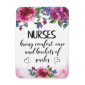 Nurses Wertschätzung Zitat Abschluss Geschenk Viel Magnet (Vertikal)