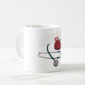 NursesHaveHeart082309 Kaffeetasse (Vorderseite Links)