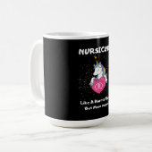 Nursicorn wie eine normale Krankenschwester, aber Kaffeetasse (Vorderseite Links)