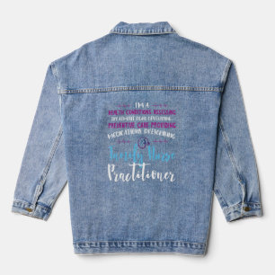 Nursin Family Nurse Practitioner Fnp Family Nursin Jeansjacke