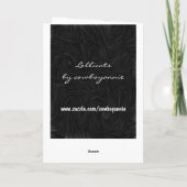 Nursing Congratulations Custom Personalize Message Karte (Rückseite)
