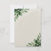 Nursing graduation invitation, custom graduation  (Rückseite)