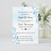 Nursing graduation invitation einladung (Stehend Vorderseite)