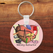 Nursing Instructor Thank You Gifts Schlüsselanhänger (Vorderseite)