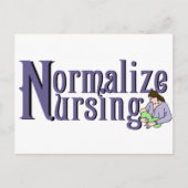 Nursing normalisieren postkarte (Vorderseite)