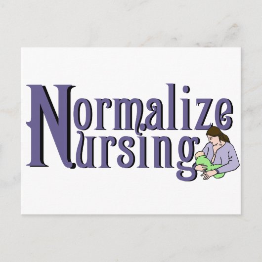 Nursing normalisieren postkarte (Vorderseite)
