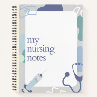 Nursing notebook notizblock