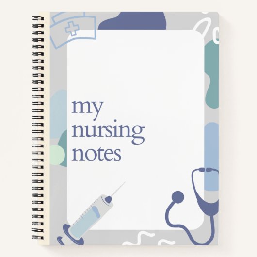 Nursing notebook notizblock (Vorderseite)