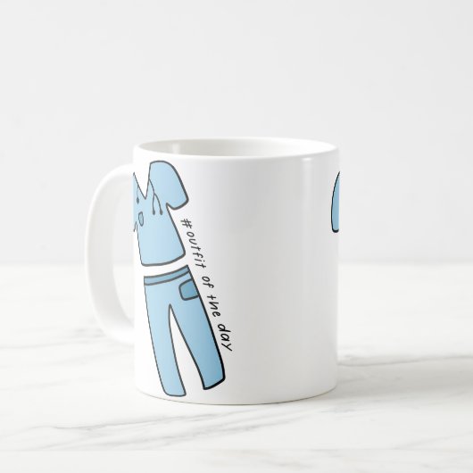 Nursing Of The Day Kaffeetasse (Vorderseite Links)