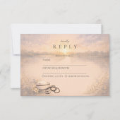 Nursing Program Graduation Celebration RSVP Karte (Vorderseite)