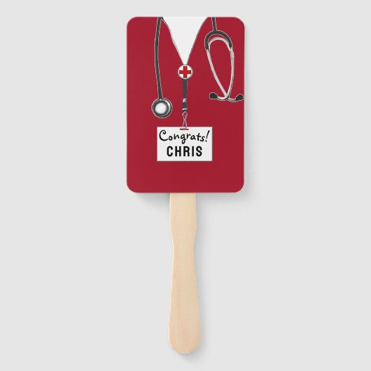 Nursing School Grad Fächer (Rückseite)